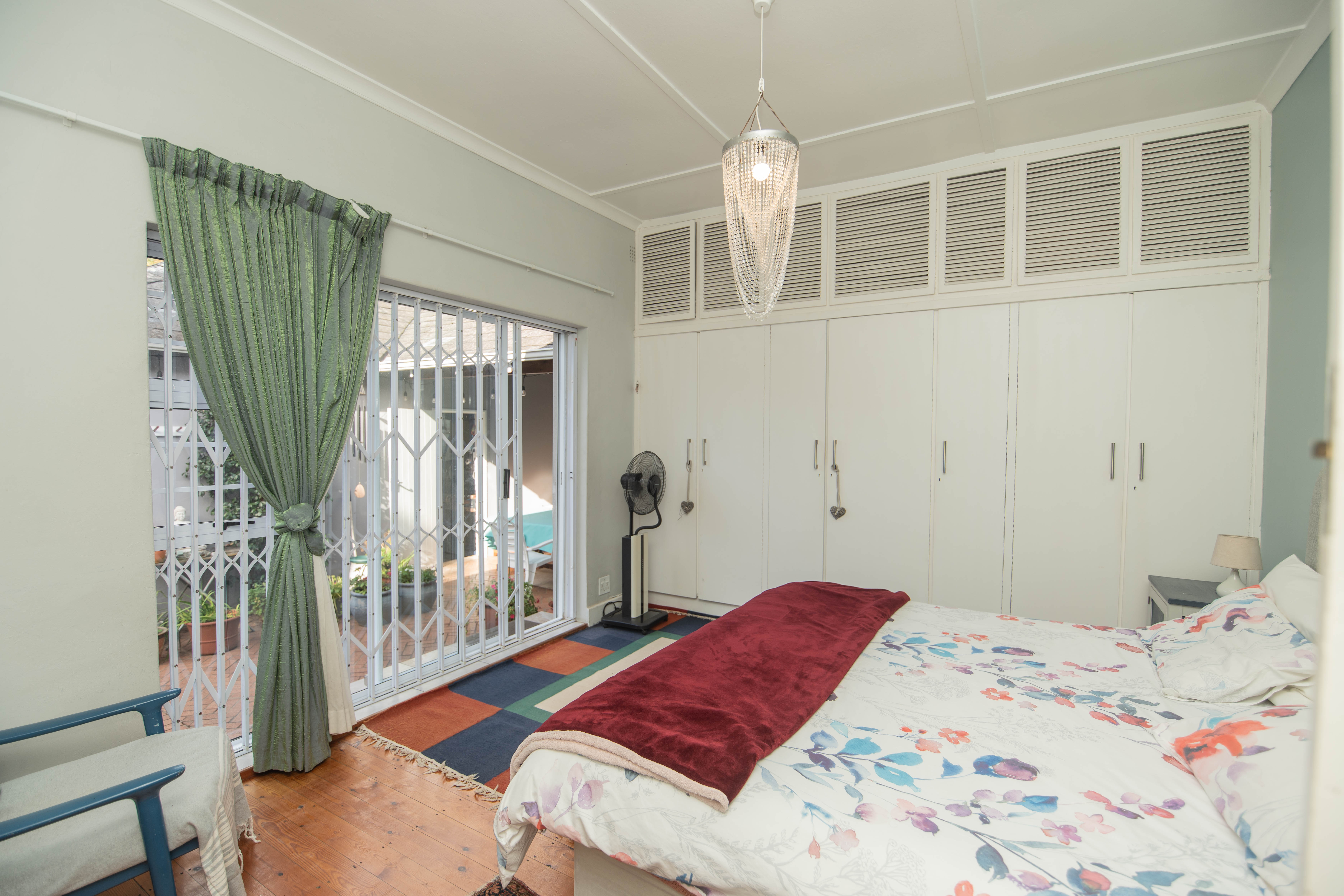Master bedroom suite